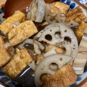 リメイク＆リサイクル　魚の煮汁で簡単煮物